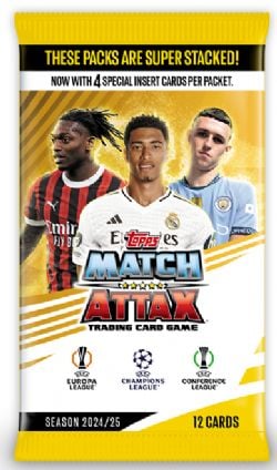 2024-25 SOCCER -  TOPPS MATCH ATTAX UEFA CHAMPION LEAGUE (P12/B24)