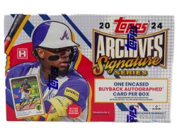 2024 BASEBALL -  TOPPS ARCHIVES SIGNATURE SERIES RETIRED PLAYER EDITION - HOBBY BOX