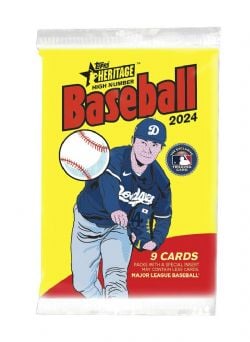 2024 BASEBALL -  TOPPS HERITAGE HIGH NUMBER - HOBBY (P9/B24)