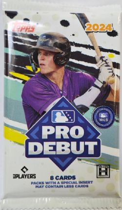 2024 BASEBALL -  TOPPS PRO DEBUT - HOBBY (P8/B24)