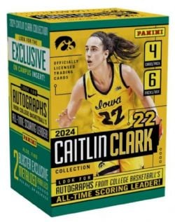 2024 BASKETBALL -  PANINI WNBA : CAITLIN CLARK COLLECTION (METALIZED PARALLELS) - BLASTER