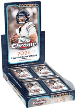 2024 FOOTBALL -  TOPPS CHROME - HOBBY (P8/B12)