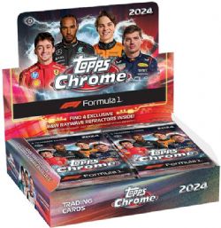 2024 FORMULA 1 -  TOPPS CHROME FORMULA 1 - QUALIFYING LAP HOBBY (P4/B16)