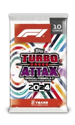 2024 FORMULA 1 -  TOPPS F1 TURBO ATTAX - PACK (P10/B24)