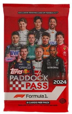 2024 FORMULA 1 -  TOPPS PADDOCK PASS - HOBBY (P8/B16)