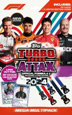 2024 FORMULA 1 -  TOPPS TURBO ATTAX - MEGA MULTIPACK