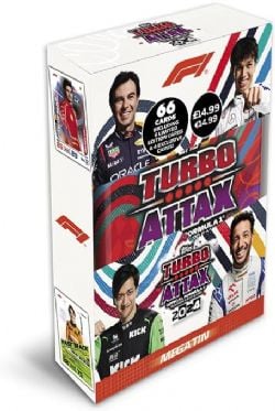 2024 FORMULA 1 -  TOPPS TURBO ATTAX - MEGA TIN RED