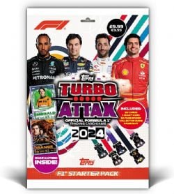 2024 FORMULA 1 -  TOPPS TURBO ATTAX - STARTER PACK