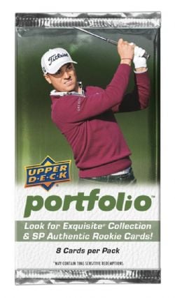 2024 GOLF -  UPPER DECK PORTFOLIO - HOBBY (P8/B8)