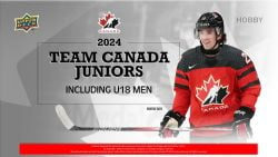 2024 HOCKEY -  UPPER DECK TEAM CANADA JUNIORS - HOBBY (P6/B15)