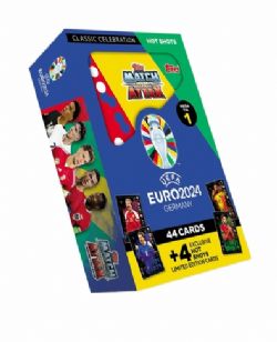2024 SOCCER -  TOPPS MATCH ATTAX UEFA EURO GERMANY CARDS – MEGA TIN #1 