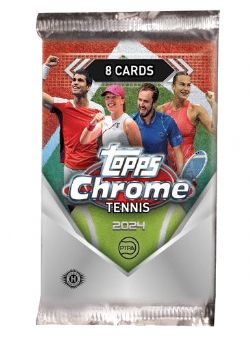 2024 TENNIS -  TOPPS CHROME - HOBBY (P8/B12)