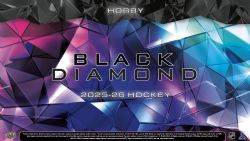 2025-26 HOCKEY -  UPPER DECK BLACK DIAMOND - HOBBY BOX