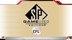 2025 FOOTBALL -  UPPER DECK CFL SP GAME USED - HOBBY BOX