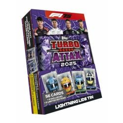 2025 FORMULA 1 -  TOPPS TURBO ATTAX - LIGHTNING MEGA TIN