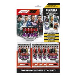 2025 FORMULA 1 -  TOPPS TURBO ATTAX - MEGA MULTIPACK