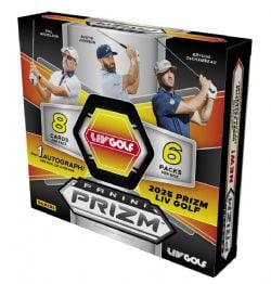 2025 GOLF -  PANINI PRIZM LIV GOLF - HOBBY BOX