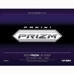 2025 GOLF -  PANINI PRIZM LIV GOLF - HOBBY BOX