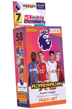 2025 SOCCER -  PANINI ADRENALYN XL PREMIER LEAGUE  – BLASTER