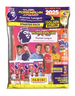 2025 SOCCER -  PANINI PREMIER LEAGUE ADRENALYN XL – STARTER PACK