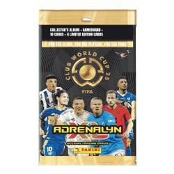 2025 SOCCER -  PANINI - WORLD CUP ADRENALYN XL CARDS – STARTER PACK (ALBUM, 24 CARDS + LE)