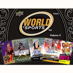 2025 SPORTS -  UPPER DECK WORLD OF SPORTS VOLUME 2 - HOBBY (P12/B12)