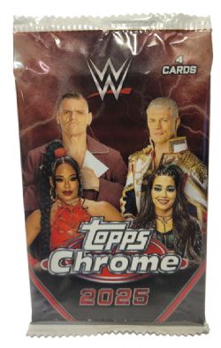 2025 WWE -  TOPPS CHROME BLASTER PACK