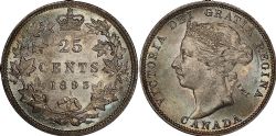25-CENT -  1893 25-CENT -  1893 CANADIAN COINS