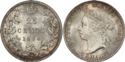 25-CENT -  1894 25-CENT -  1894 CANADIAN COINS