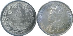 25-CENT -  1914 25-CENT -  1914 CANADIAN COINS