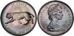 25-CENT -  1967 25-CENT -  1967 CANADIAN COINS