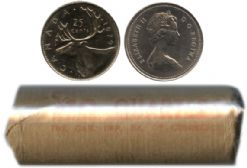 25-CENT -  1979 25-CENT ORIGINAL ROLL -  1979 CANADIAN COINS