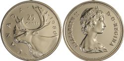 25-CENT -  1980 25-CENT -  1980 CANADIAN COINS