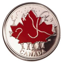 25-CENT -  2002 P 25-CENT - CANADA DAY: CELEBRATE THE TREASURE (PL) -  2002 CANADIAN COINS 04