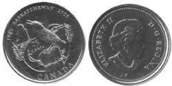 25-CENT -  2005 P 25-CENT - SASKATCHEWAN -  2005 CANADIAN COINS