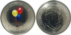 25-CENT -  2007 BIRTHDAY 25-CENT (PL) -  2007 CANADIAN COINS