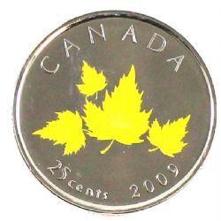 25-CENT -  2009 OH! CANADA! 25-CENT (PL) -  2009 CANADIAN COINS