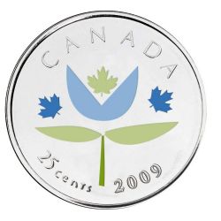 25-CENT -  2009 THANK YOU 25-CENT (PL) -  2009 CANADIAN COINS