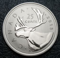 25-CENT -  2015 CARIBOU 