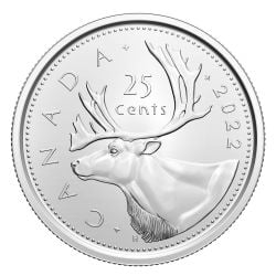 2001 P Canada Proof-Like 25 Cents 