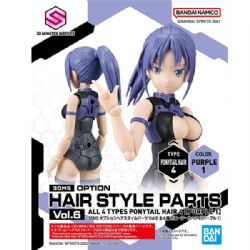 30 MINUTES SISTERS -  HAIR STYLE - COLOR PURPLE 1 VOL.6 -  PONYTAIL HAIR TYPE 4