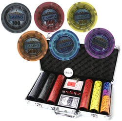 300-CHIP POKER CASE -  SPECIAL EDITION CASINO (11.5 GRAMS, ABS)