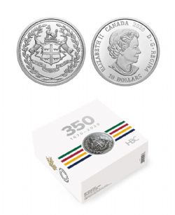 350TH ANNIVERSARY OF HUDSON'S BAY COMPANY -  2020 CANADIAN COINS