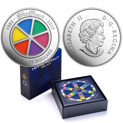 35TH ANNIVERSARY OF TRIVIAL PURSUIT -  2017 CANADIAN COINS