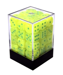 36D6 12MM ELECTRIC YELLOW WITH GREEN DOTS -  VORTEX