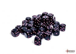 36D6 SET -  OPAQUE BLACK/PINK -  OPAQUE CHX