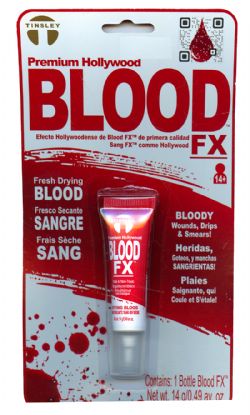 3D FX TRANSFERS -  BLOOD FX - FRESH DRYING BLOOD (14 G) -  FAKE BLOOD