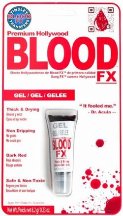 3D FX TRANSFERS -  BLOOD FX - THICK (12 G) -  FAKE BLOOD