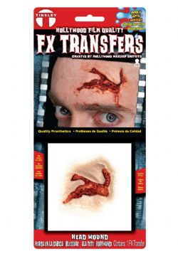 3D FX TRANSFERS -  HEAD WOUND