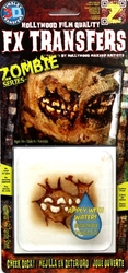 3D FX TRANSFERS -  ZOMBIE - CHEEK DECAY